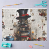 Thee Tijd Weefseldocument Tissuepapier (Craft)