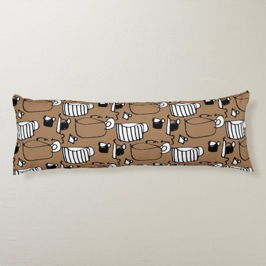 Thee Tijdreeks Lichaamskussen (Achterkant)