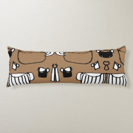 Thee Tijdreeks Lichaamskussen