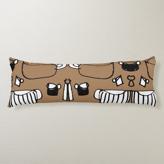 Thee Tijdreeks Lichaamskussen (Voorkant)