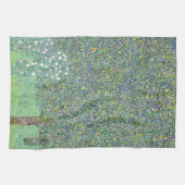 THEE TOWEL : GUSTAV KLIMT : ROSEBUSHES THEEDOEK (Horizontaal)