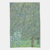 THEE TOWEL : GUSTAV KLIMT : ROSEBUSHES THEEDOEK (Verticaal)