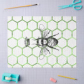 Thee Tuin Bij Serie Ontwerp 54 Tissuepapier (Craft)