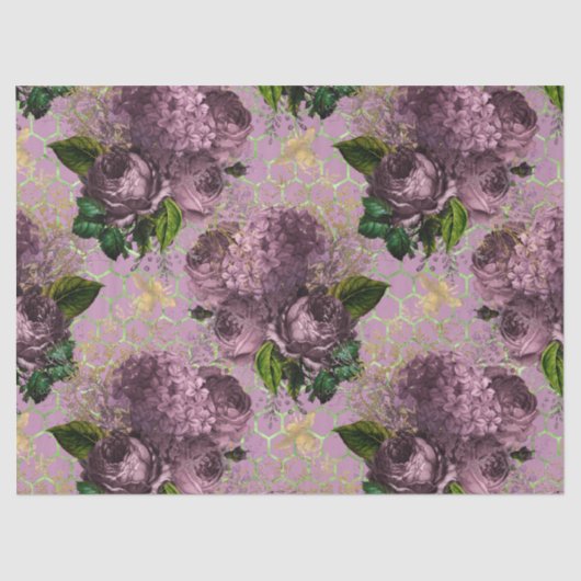 Thee Tuin Bijenreeks Ontwerp 47 Tissuepapier (Voorkant)