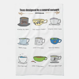 Thee van AI Weirdness - Kitchen Towel Theedoek