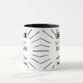 Thee-verjaardag mokken, grappige mokken, grap mokk mok (Midden)