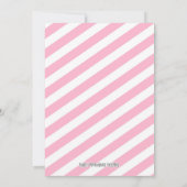 Thee Verjaardagsfeest Uitnodiging (Achterkant)