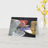 Thee voor Drie Kaart (Gele Bloem)