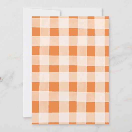 Thee voor Drie Pompoen Boho Bloemen 3e Verjaardag Kaart (Achterkant)