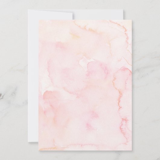 Thee voor Drie Roze Thee Party Verjaardag Kaart (Achterkant)