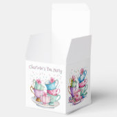 Thee voor twee elegante verjaardagsfeestjes voor m bedankdoosjes (Geopend)