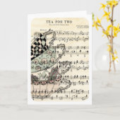 Thee voor twee kaart (Gele Bloem)