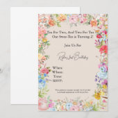 Thee voor Twee Kaart (Voorkant / Achterkant)