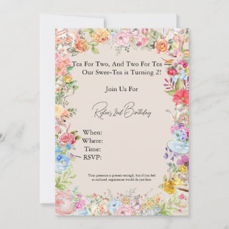 Thee voor Twee Kaart