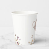 thee voor twee kalveren papieren bekers (Rechts)