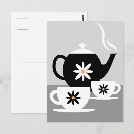 thee voor twee - keuken briefkaart (Voorkant / Achterkant)