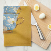 Thee voor twee keukendoek theedoek (Quarter Fold)
