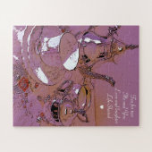 Thee voor twee namiddagthee legpuzzel (Horizontaal)