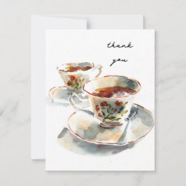 Thee voor twee notitiekaartje