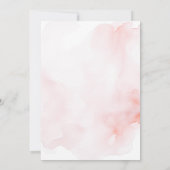 Thee voor twee roze thee party vlinder verjaardag kaart (Achterkant)