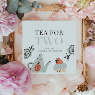 Thee voor twee   Tea Party Baby shower Party Servet