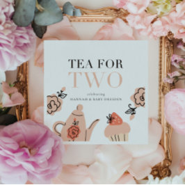 Thee voor twee | Tea Party Baby shower Party Servet