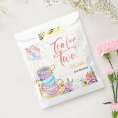 Thee voor twee, thee verjaardag bedankzakje (Gezegeld)