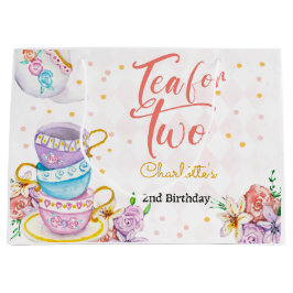 Thee voor twee, thee verjaardag groot cadeauzakje