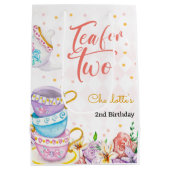 Thee voor twee, thee verjaardag medium cadeauzakje (Achterkant)