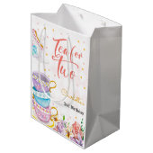 Thee voor twee, thee verjaardag medium cadeauzakje (Achterkant Gekanteld)