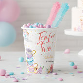 Thee voor twee, thee verjaardag papieren bekers