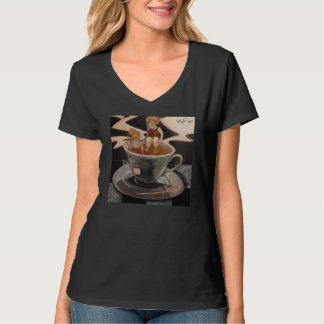 Thee voor twee V-hals t-shirt