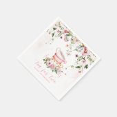 Thee voor twee verjaardagsservetten | Floral Tea P Servet (Hoek)