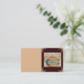 Thee voor twee Visitekaartje (Staand voorkant)