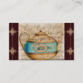 Thee voor twee Visitekaartje (Achterkant)
