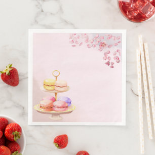 Thee voor Tweeling Tweeling Baby Shower Servetten