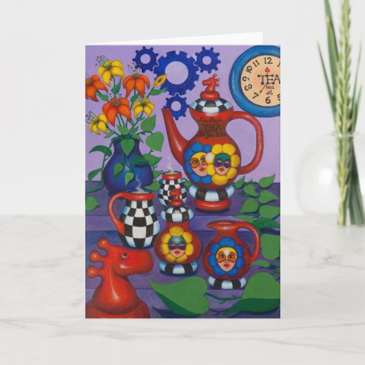 Thee voor u & me kaart (Voorkant)