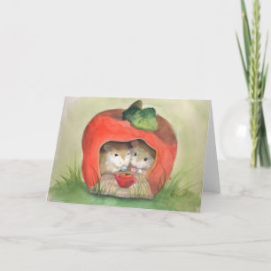 "Thee voor" Wenskaart Twee Kaart