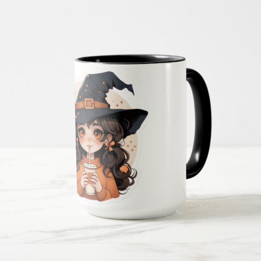 Thee Witch Koffiemok | Gezellige Herfst Sfeer Hal Mok (Voorkant rechts)