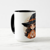 Thee Witch Koffiemok | Gezellige Herfst Sfeer Hal Mok (Voorkant links)