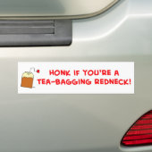 theebaggernek bumpersticker (Op auto)