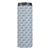 Theebeker Blue Roses  Thermosbeker (Achterkant)
