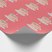 theebeker en saucer-omslagpapier cadeaupapier (Hoek)