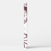 theebeker, gebak, croissant, , hand Case-Mate iPhone case (Achterkant / Rechts)