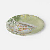  theebeker met schijfjes papieren bordje (Gekanteld)