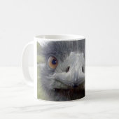 theebeker met struisvogel koffiemok (Voorkant links)
