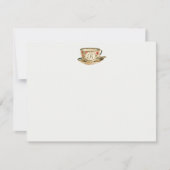  theebeker notitiekaartje (Voorkant)