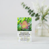 theebladeren | Theepot Logo Visitekaartje (Staand voorkant)