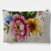 Theebloem Boeket Print Knip Naai Tas (Achterkant)