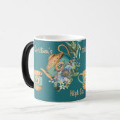 theebloem vanmiddag hoge theetijd magische mok (Voorkant links)